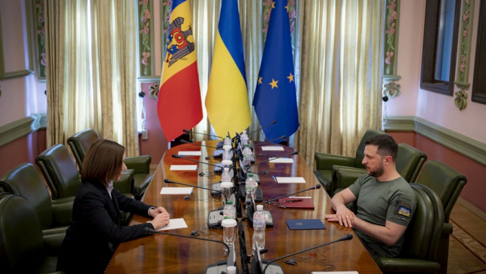 Volodimir Zelenski: Maia Sandu nu mi-a cerut niciodată ajutorul, dar Ucraina va fi întotdeauna gata să ajute Moldova